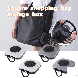 Shopping Bag Rotatable Folding Portable Large Lightweight Travel Recycle Shopping Bags For Outdoor