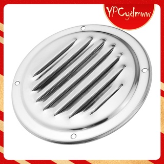 Circle - cubierta de ventilación de aire de acero inoxidable (4 pulgadas, ventilación de Metal)