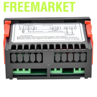 Freemarket STC-200 controlador de temperatura de microcomputadora Digital con calefacción de refrigeración (4)