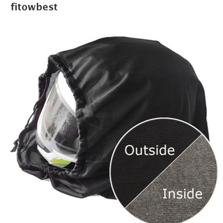 fbco 47x42cm cordón agua cordón bolsillo motocicleta casco tapa proteger bolsa fad
