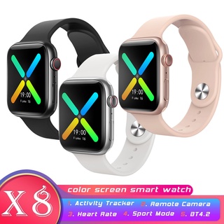 2021 X8 Reloj/Correa inteligente Bluetooth llamada ritmo cardiaco rastreador de ejercicios Smartwatch PK iwo 15 14 x7 For Apple iphone Android