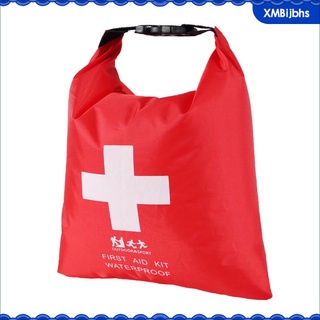 1.2l impermeables kit de primeros auxilios saco de emergencia bolso seco para viajar camping rojo (2)