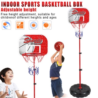 juego de aro de baloncesto para niños, altura ajustable, portátil, sistema de baloncesto, juguete deportivo