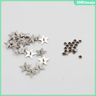 20 piezas remaches de estrella de 19 mm remaches decorativos remaches de cuero remaches decorativos bolsas de bricolaje, (2)