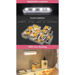 [inventario Disponible] Detector De luces Led inalámbricas con Sensor De movimiento decorativo Para dormitorio/pared/escaleras/habitación