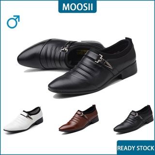 Los hombres de negocios zapatos de cuero Formal zapato PU oficina cubierto hombre oxfords & brogues Slip-Ons zapatos casuales YL415
