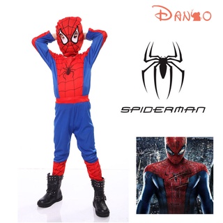 disfraz de niños niño disfraz de halloween cosplay spiderman batman superman capa