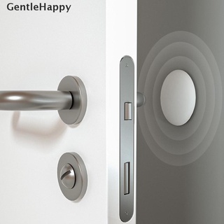 Gentlehappy - manija de puerta de silicona redonda y cuadrada, anticolisión, pared, silencio, puerta, parada mi
