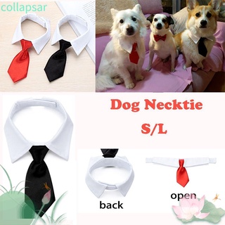 COLLAPSAR New Formal Tie Lovely Pet Accessories Dog Necktie Lindo Perro Gato Aseo Esmoquin Lazos Moda Cómodo Ajustable Cuello Blanco/Multicolor