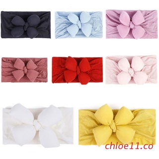 chloe11 bebé algodón diademas diademas arco elásticos para bebé niñas/niños recién nacidos