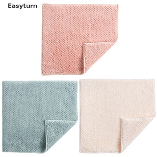 Easyturn - toalla de cocina para el hogar, Super absorbente, paño de limpieza para fregadero, lana de Coral, mi