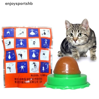 [enjoysportshb] 5pcs saludable mascota nutrición caramelo gato snacks gato saludable snack bola fijo caramelo [caliente] (5)