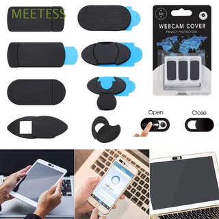 MEETESS 3pcs/pack Ultra Thin Camera Sticker Plastic Camera Cover Webcam Cover Universal Shield Slider Shutter Privacy Security