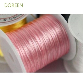 Doreen [1 rollo] hilo Elástico fuerte con cuentas elásticas multicolor (1)