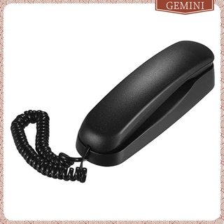 [Gemeos] Mini teléfono móvil fijo De pared con cable montable cambiante/palillos/Flash/rojo/emplazo De funciones Para el hogar