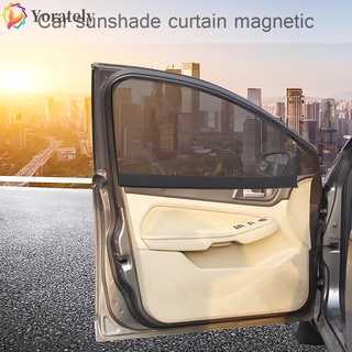 yorately - cortina magnética parasol para automóvil, protección uv, parasol
