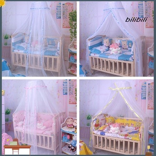 Bilibili domo cama cortina bebé Canopy red mosquitera cama cuna cuna decoración dormitorio