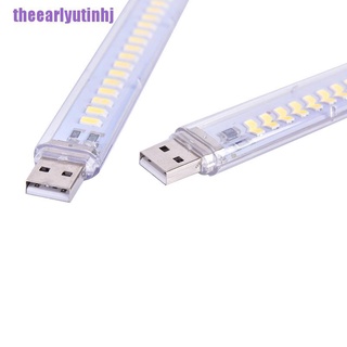 [ear]5V 12W USB LED luz de noche 24 LED USB lectura lámpara de mesa libro luces (2)