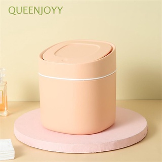 queenjoyy oficina papelera cama prensa papelera mesa herramienta de limpieza escritorio hogar mini/multicolor