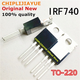 10PCS IRF740 TO220 740 IRF740PBF TO-220 Nuevo Y original IC Chipset