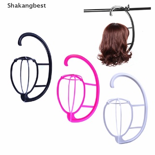 [skb] soporte para pelucas colgantes de plástico diy sombreros percha por secador de pantalla desmontable soporte para secador de pantalla [shakangbest]