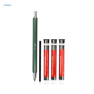 cmessi Mechanical Charcoal Pencil Core Lead Refills for Sketch Painting Drawing School Office Supply Stationery 4.0mm