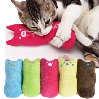 Cotton Catnip Pets Cat Pillow Toy Teeth Grinding Claws Pet Toys(approx 10*4.5cm) (1)