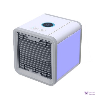 Enfriador de aire portátil acondicionador de aire con luz LED Mini ventilador Personal 3 modo para el hogar oficina escritorio al aire libre viajes (8)