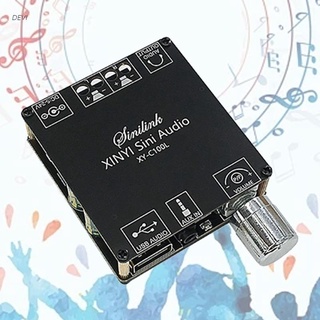 devi xy-c100l amplificador bluetooth compatible con 5.0 audio inalámbrico digital potencia estéreo placa 100wx2 bluetooth compatible amp