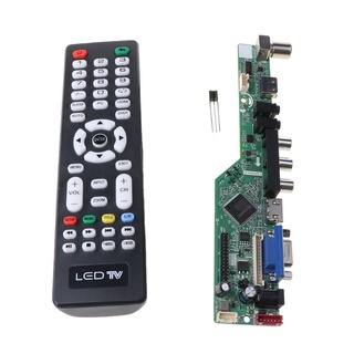 da controlador lcd universal kit de placa de controlador v29 av tv vga hdmi compatible con interfaz usb reemplazar skr.03 t.v56.03 t.v53.03