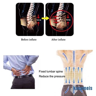 [KACM] Lumbar Spinal-Air Decompression Back Belt Air Traction Waist Protector Belt Pain OEIS