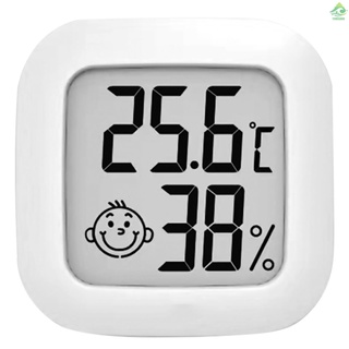Termómetro higrómetro digital medidor de humedad interior Mini termómetro de habitación con humedad y Monitor de temperatura precisa medidor de humedad para el hogar invernadero oficina escuela (1)