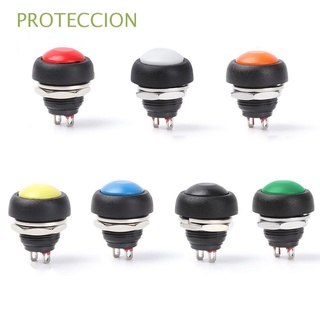 PROTECCION Colorido Caliente Nuevo Interruptor De Botón De Moda Durable Apagado/En La Momentáneo/Multicolor