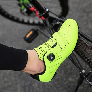 hermosa zapatilla de deporte suave ciclismo mtb bicicleta de carretera antideslizante bicicleta de carreras sin bloqueo zapatos