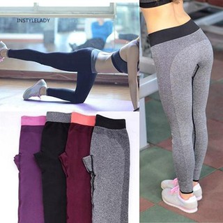 Iy pantalones de Yoga Capris para mujer/entrenamiento Casual/Fitness/transpirable/gimnasio
