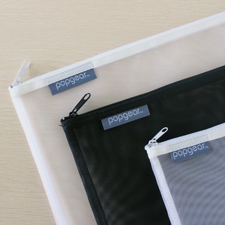 Formica bolsa de cremallera en blanco y negro colorido B5 A4 bolsa de archivo de nailon archivo de prueba de papel de prueba bolsa de almacenamiento de papel (4)
