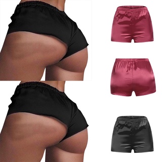 Pantalones cortos De seguridad sin costuras para dama verano (1)
