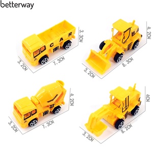 Betterway No batería construcción camión juguete Mini tamaño camión construcción modelo resistente al desgaste para adolescentes (3)