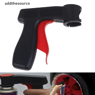 [Addthesource] Aerosol Spray Gun Handle Adapter Full Grip Airbrush Car Paint Polish Care HGDX