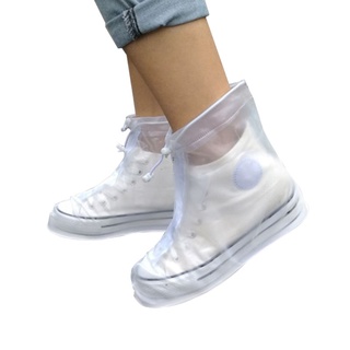 fundas impermeables para zapatos unisex reutilizables funda antideslizante con cremallera para lluvia (1)