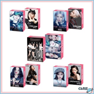 [Chilli] Blackpink Nuevo Álbum-El LOMO CARD LISA ROSE PHOTOCARDS 30PCS (6)
