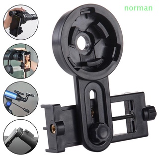 Norman Durbale soporte de teléfono ABS Clip soporte adaptador fotografía portátil telescopio teléfono celular para Binocular Spotting alcance montaje