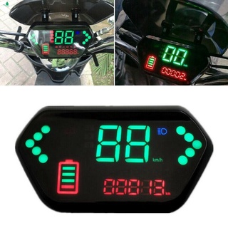 48v/60v odómetro de motocicleta digital lcd pantalla tacómetro lcd velocímetro para motocicleta eléctrica