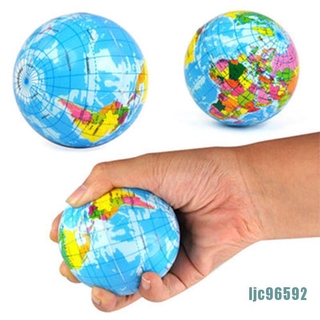 [ljc96592] globo de tierra alivio del estrés bola de espuma animosa niños World Atlas geografía mapa (1)