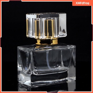 30ml vaco vidrio transparente fragancia Perfume rociador botella atomizador