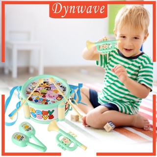 [DYNWAVE] Juguete de tambor para niños/Kit de instrumentos de música/juguete educativo de aprendizaje temprano