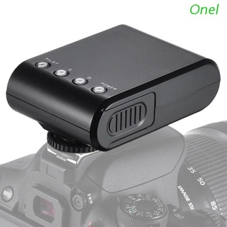 Onel WS-25 Mini disparo luz de relleno, portátil On-cámara Flash Speedlite fotografía accesorio Universal Hot Shoe GN18 para DSLR