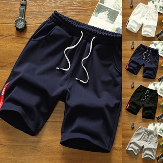 pantalón corto deportivo con cordón para hombre
