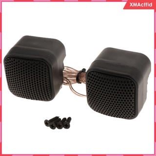 2 Pack Car Square Tweeter Audio Speakers Auto DIY Stereo Loudspeaker (3)