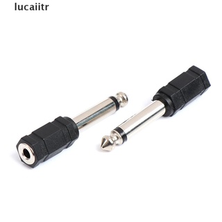 Lucaiitr Adaptador convertidor De audio De 2/5 piezas hembra a Jack Macho 6.35mm (Lucaiitr) (8)